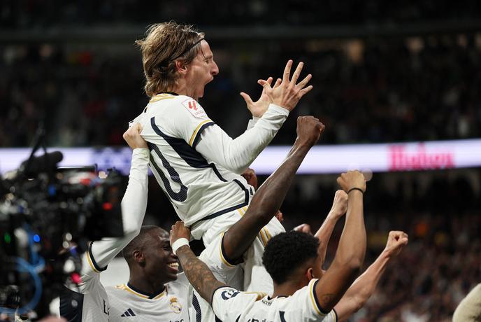 Modrić postal junak Reala, Girona spet pred Barcelono