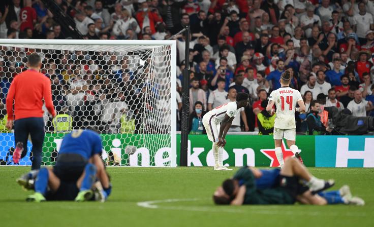 Italija Anglija Wembley | Foto: Reuters