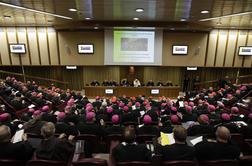 Škofje na sinodi: Cerkev ne sme nikogar izključevati