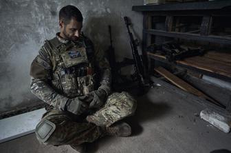 Nemec, ki se bojuje v Ukrajini, sporoča: Tukaj je pekel