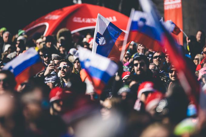Ljubitelji alpskega smučanja bodo lahko v Kranjski Gori prišli na svoj račun tudi v nedeljo. | Foto: Grega Valančič/Sportida