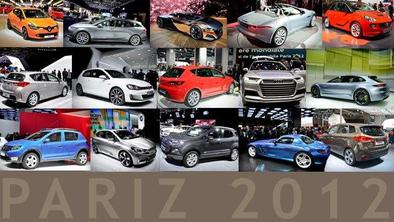Avtosalon Pariz 2012 - glavne zvezde