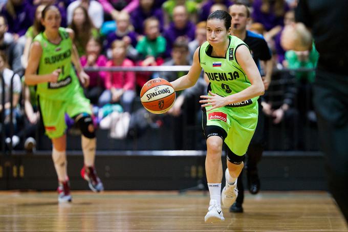 Nika Barić je eden od stebrov slovenske ženske košarkarske reprezentance. | Foto: Urban Urbanc/Sportida