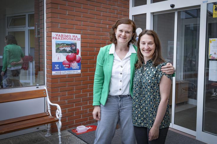  Socialni delavki Tanja Brožič Volf in Ana Skočir | Foto: Ana Kovač