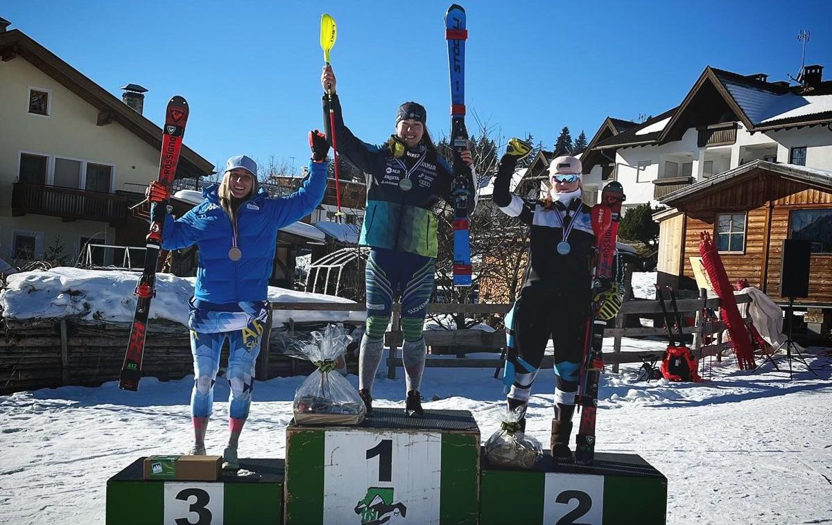 Lila Lapanja | Lila Lapanja je prišla do prve zmage v slovenskem dresu. | Foto SloSki