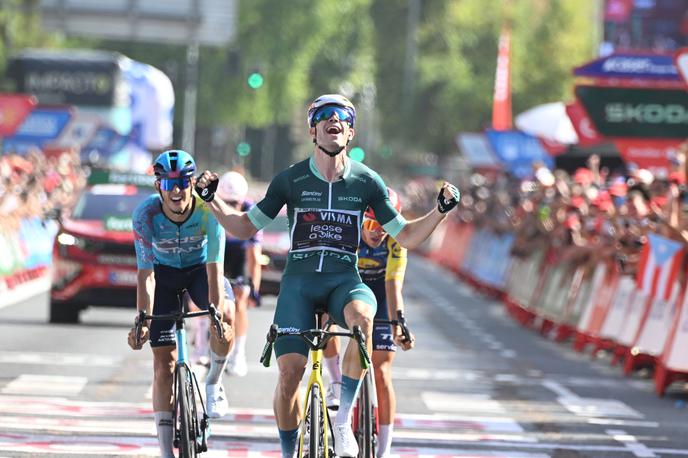 Wout van Aert | Wout van Aert je prišel do druge etapne zmage na letošnji Vuelti. | Foto Guliverimage
