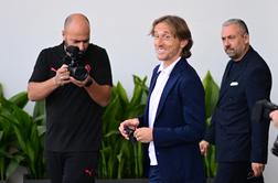 Modrić prispel v Milano: Veselim se novega izziva #video