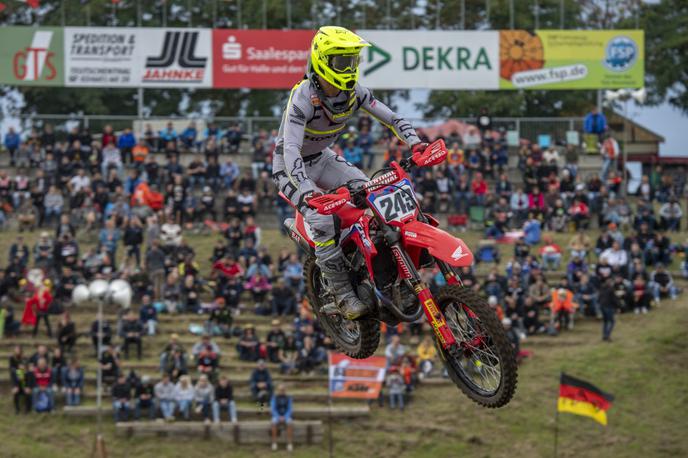 Tim Gajser Nemcija | Tim Gajser je bil na dirki MXGP v Nemčiji najhitrejši v drugi vožnji. | Foto Honda Pro Racing/ShotbyBavo