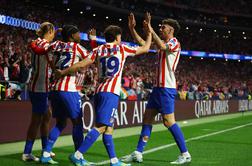 Sladek poraz Oblaka in Atletica, PSG dokončal začeto