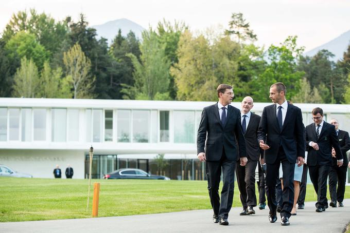 Miro Cerar je dejal, da je na Čeferina tako ponosen, kot so danes nanj vsi Slovenci. | Foto: Vid Ponikvar