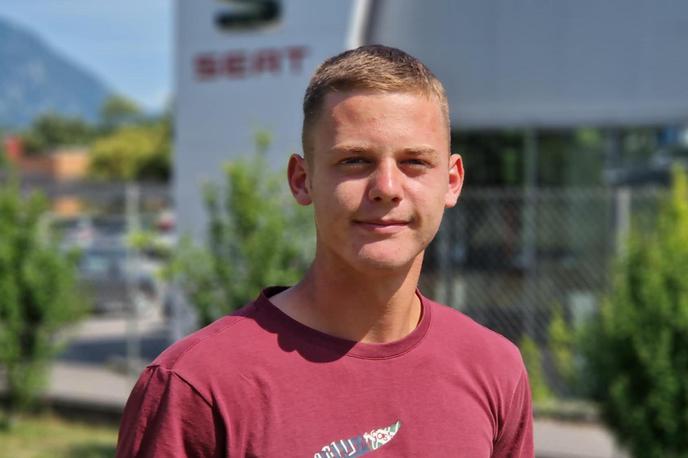 Luka Talan Lopatič | "V veliko čast mi je, da bom lahko zastopal svojo državo," pravi komaj 17-letni Luka Talan Lopatič. | Foto Boštjan Boh