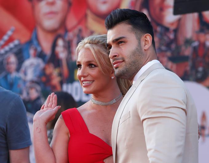 Britney s partnerjem Samom Ashgarijem | Foto: Reuters