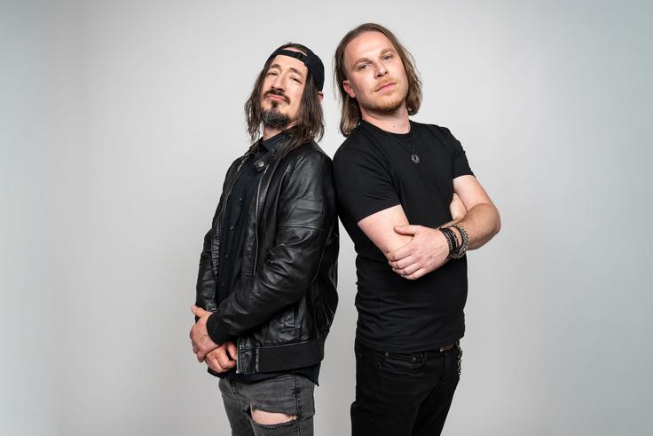 Marko Zorec na levi, Andrej Rot na desni | Foto: arhiv skupine