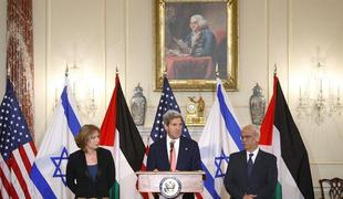 Izrael in Palestina bosta pogovore nadaljevala v prihodnjih tednih
