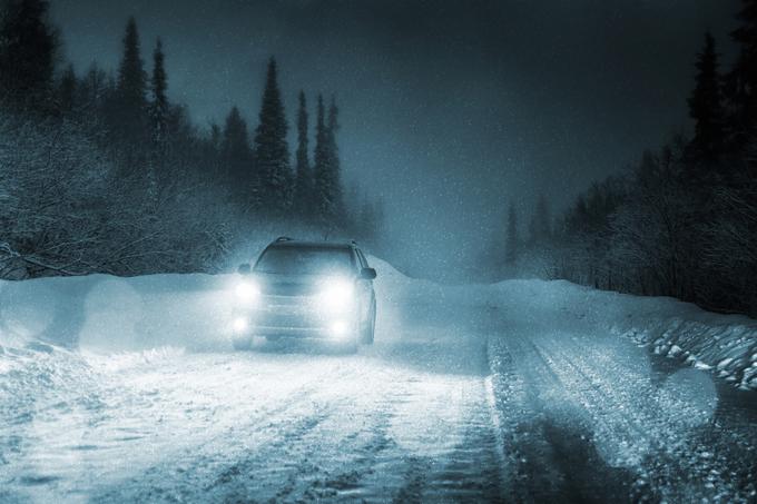 sneg, cesta, zima, vožnja | Foto: 