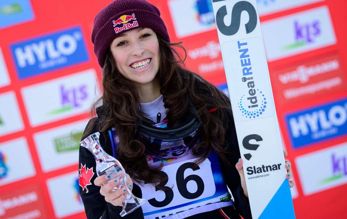 Ljubno 2024, Alexandria Loutitt | Alexandria Loutitt je zaradi poškodbe ostala brez nastopa na zimskih OI prihodnje leto. | Foto Jure Makovec/STA