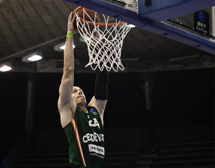 Cedevita Olimpija : Hapoel, David Škara Cedevita Olimpija : Hapoel, David Škara | Foto: Tine Ružič/Cedevita Olimpija