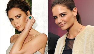 Katie Holmes in Victoria Beckham na modnem tednu postali rivalki