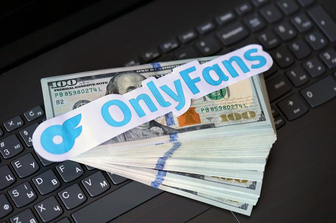OnlyFans | Družba, ki ima sedež v Londonu, večino prihodkov pa ustvari v ZDA, je zabeležila 683,6 milijona dolarjev dobička pred davki, štiri odstotke več kot leto prej. | Foto Shutterstock