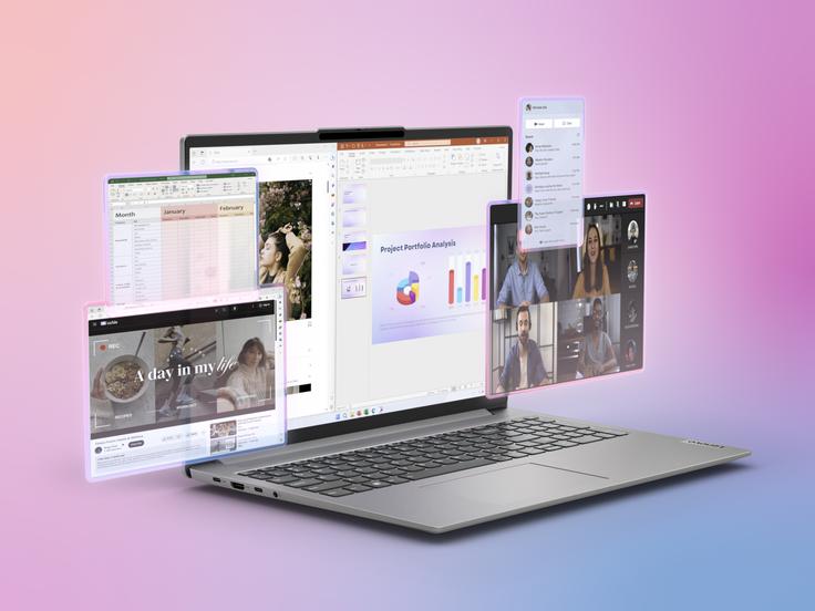 Če pogosto sodelujete na spletnih sestankih ali video klicih, naj ima kamera ločljivost 1080p, saj boste tako bolje vidni.  | Foto: Lenovo