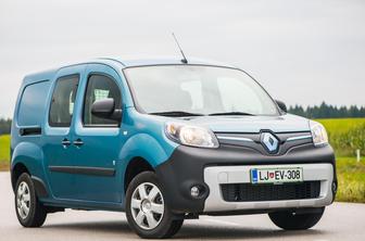 Renautl kangoo Z.E. - električna podjetnost