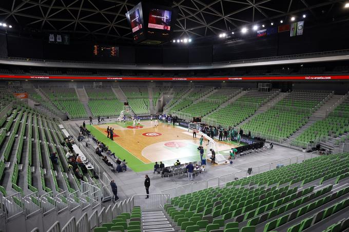 Košarkarji se bodo lahko podali na individualne treninge. | Foto: Cedevita Olimpija/Aleš Fevžer