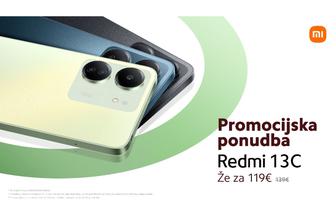 Začela se je promocijska ponudba za Redmi 13C