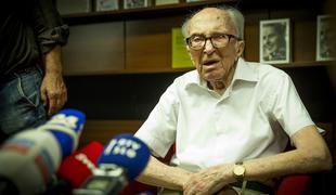 Slovenski pisatelj Boris Pahor praznuje 107 let