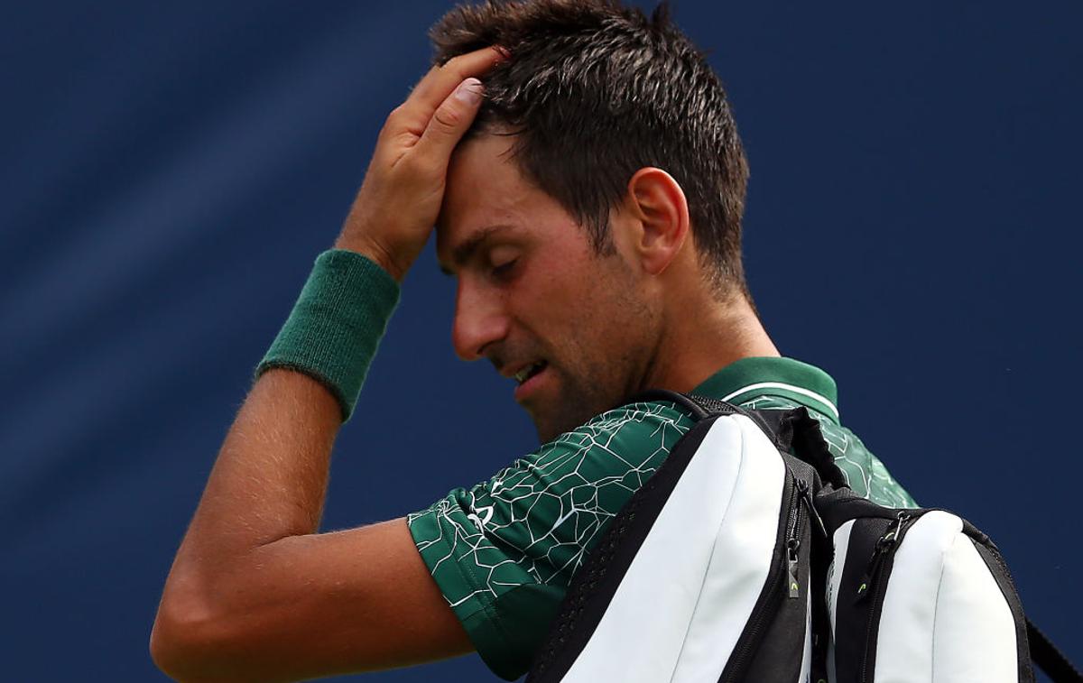 Novak Đoković | "Pridejo takšni dnevi in bolje je,  da se to zgodi zdaj, kot pa pozneje na ameriški turneji." | Foto Guliver/Getty Images