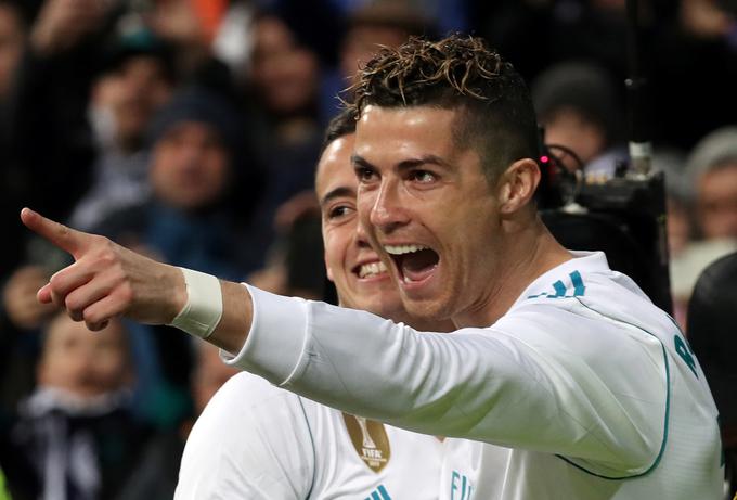 Cristiano Ronaldo je petih najmočnejših nogometnih ligah daleč najučinkovitejši igralec v letu 2018. Na zadnjih osmih tekmah v vseh tekmovanjih je dosegel kar 17 zadetkov. | Foto: Reuters