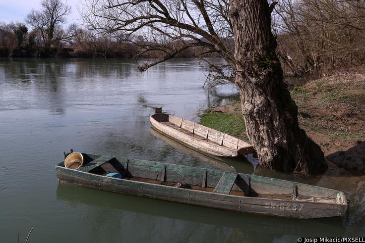 Una, reka, migranti, Hrvaška, reševanje | Foto: 