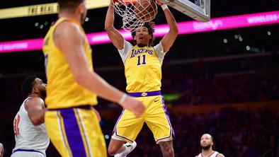 Jaxson Hayes podpisal novo pogodbo z Los Angeles Lakers
