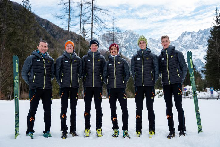 slovenska reprezentanca v turnem smučanju | Foto: Jernej Leskovšek