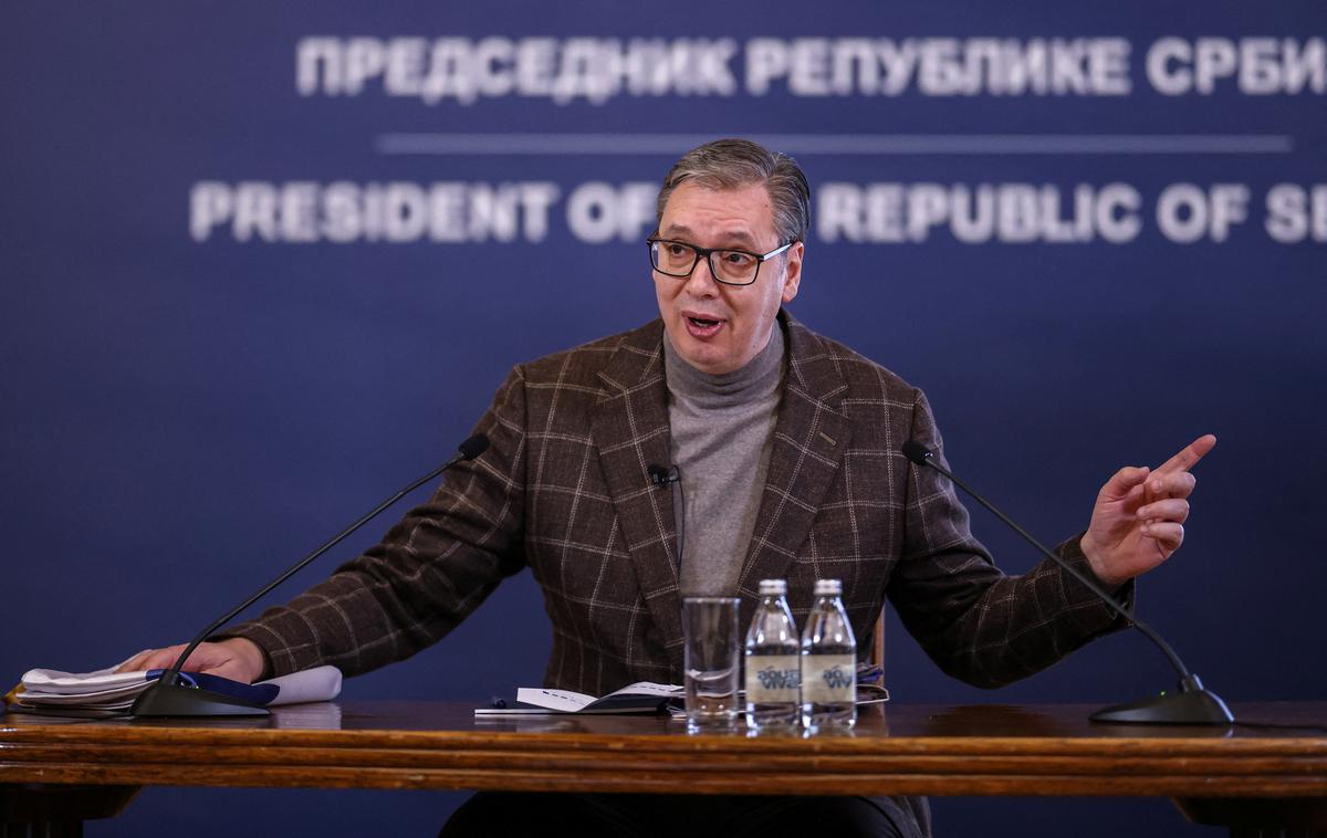 Aleksandar Vučić | Srbski predsednik Aleksandar Vučić | Foto Reuters