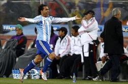 Tevez: Vedel sem, da je gol neregularen