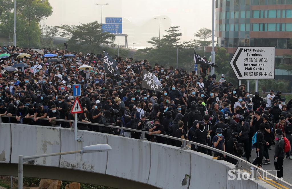 Hongkong protesti