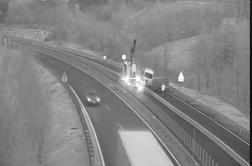 Zaradi nesreče je zaprta vipavska hitra cesta