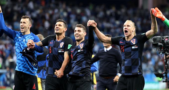 Hrvaška namerava v tretjem nastopu skupinskega dela premagati Islandijo. | Foto: Reuters