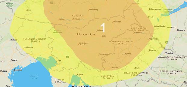 Meteorologi opozarjajo: vremenski preobrat, v teh delih Slovenije nevihte in strele