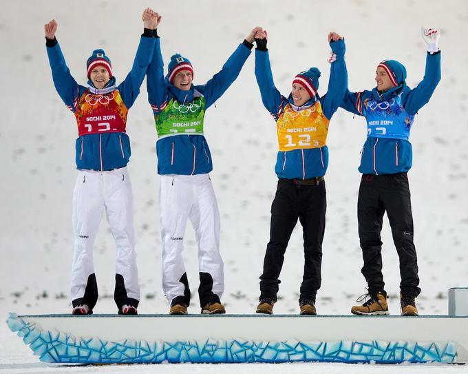 V Sočiju je z rojaki postal olimpijski podprvak. | Foto: Sportida
