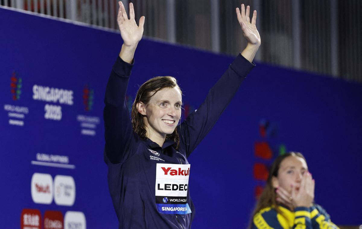 Katie Ledecky, SP Singapur | Katie Ledecky je osvojila še 22. zlato na SP v karieri. | Foto Reuters