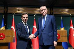 Turčija še ni pripravljena na sprejem Švedske v Nato