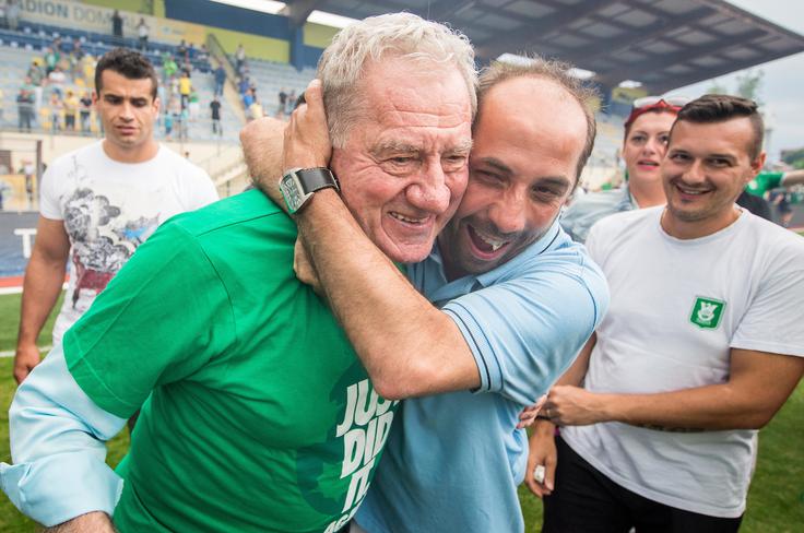 Milan Mandarić se je odločil, da bo v sezono 2018/19 zakorakal z novim trenerjem. | Foto: Vid Ponikvar