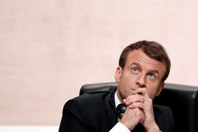 Macron: Človeštvo izgublja boj s podnebnimi spremembami