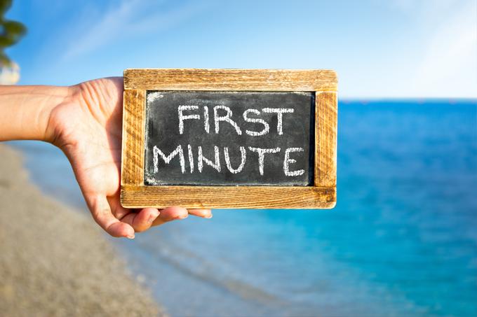 first minute počitnice | Foto: Shutterstock