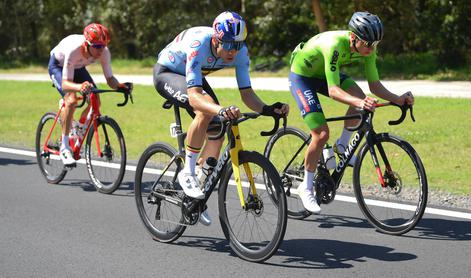 Pogačar in Van Aert zmedena