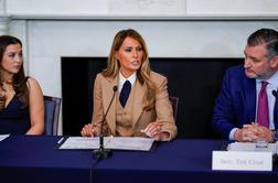 Melania Trump v podporo zakonu za zaščito pred globokimi ponaredki pornografije #video