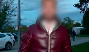 Z vulgarnimi kletvicami nad hrvaško novinarsko ekipo #video