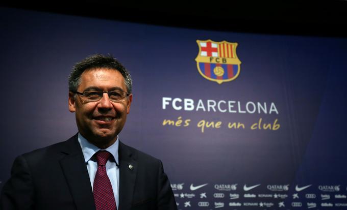 Josep Maria Bartomeu meni, da je Valverde pravi trener za Barcelono. | Foto: Reuters