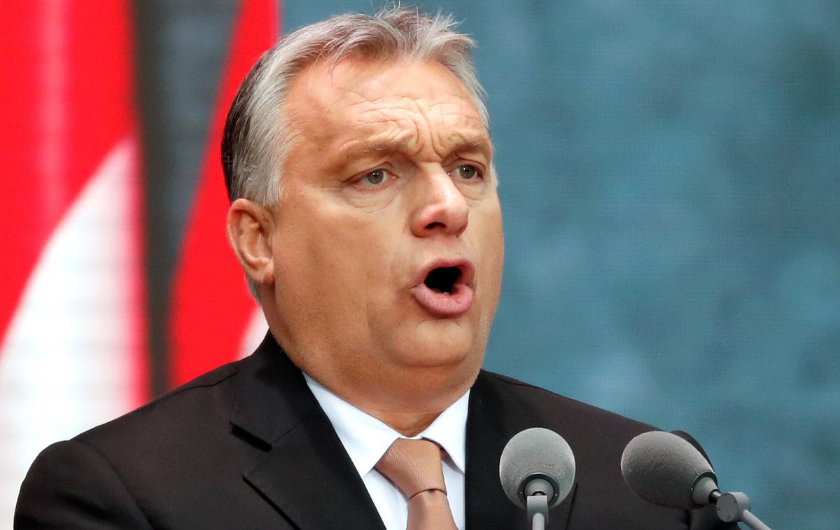 Viktor Orban | Madžarski premier je izjavo von der Leynove označil za sramotno in pristransko.  | Foto Reuters